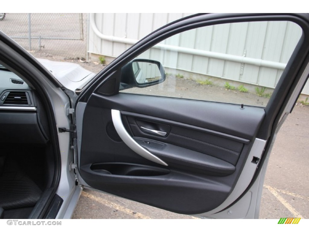 2013 3 Series 328i xDrive Sedan - Glacier Silver Metallic / Black photo #16