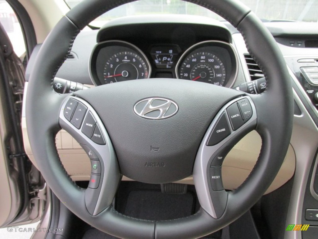 2016 Elantra Value Edition - Desert Bronze / Beige photo #29