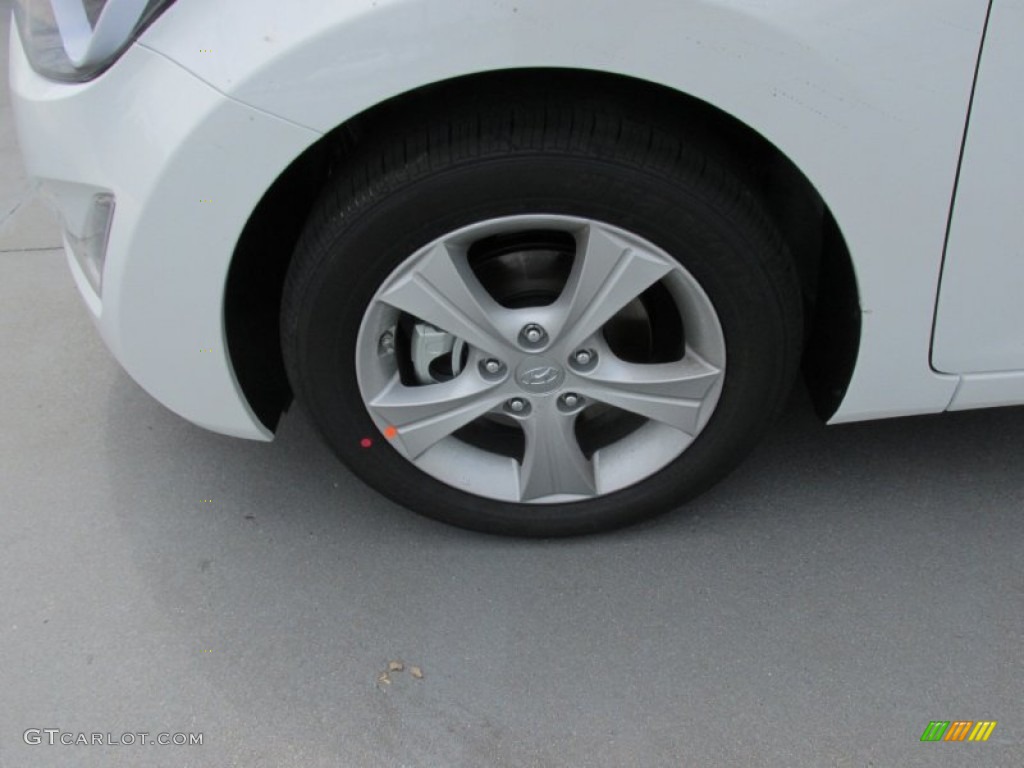 2016 Elantra Value Edition - White / Beige photo #11