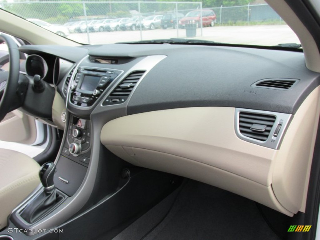 2016 Elantra Value Edition - White / Beige photo #15