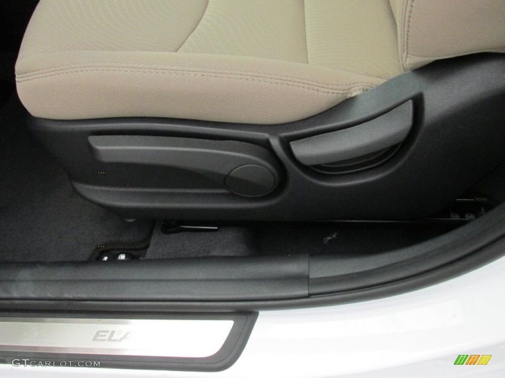 2016 Elantra Value Edition - White / Beige photo #21