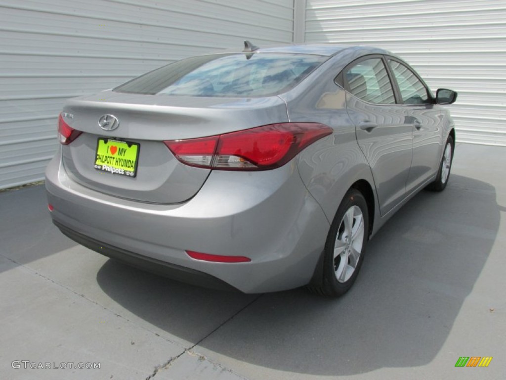 2016 Elantra Value Edition - Titanium Gray / Black photo #4