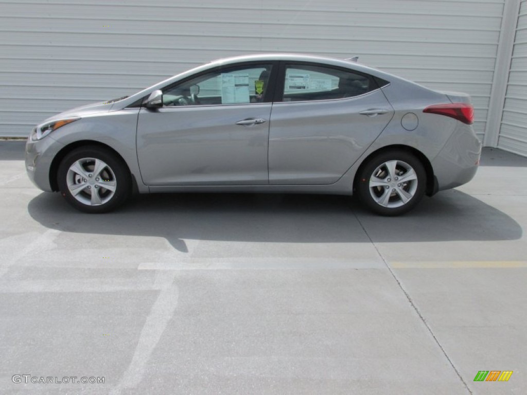 2016 Elantra Value Edition - Titanium Gray / Black photo #6