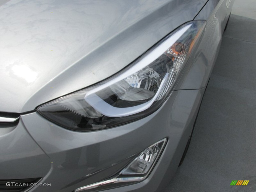 2016 Elantra Value Edition - Titanium Gray / Black photo #9