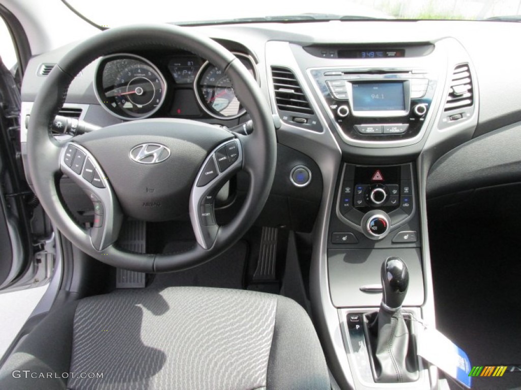 2016 Elantra Value Edition - Titanium Gray / Black photo #23