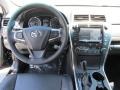 Black 2015 Toyota Camry XLE V6 Interior Color
