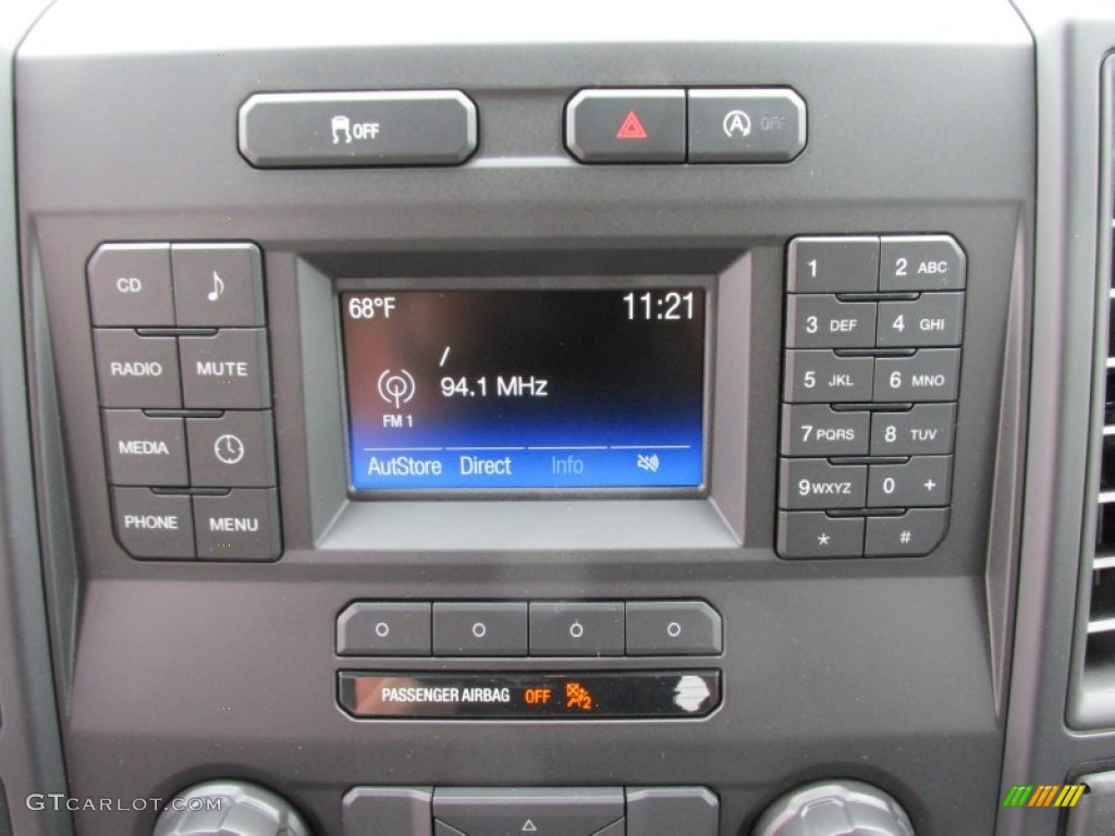 2015 Ford F150 XL SuperCab 4x4 Controls Photo #103601478