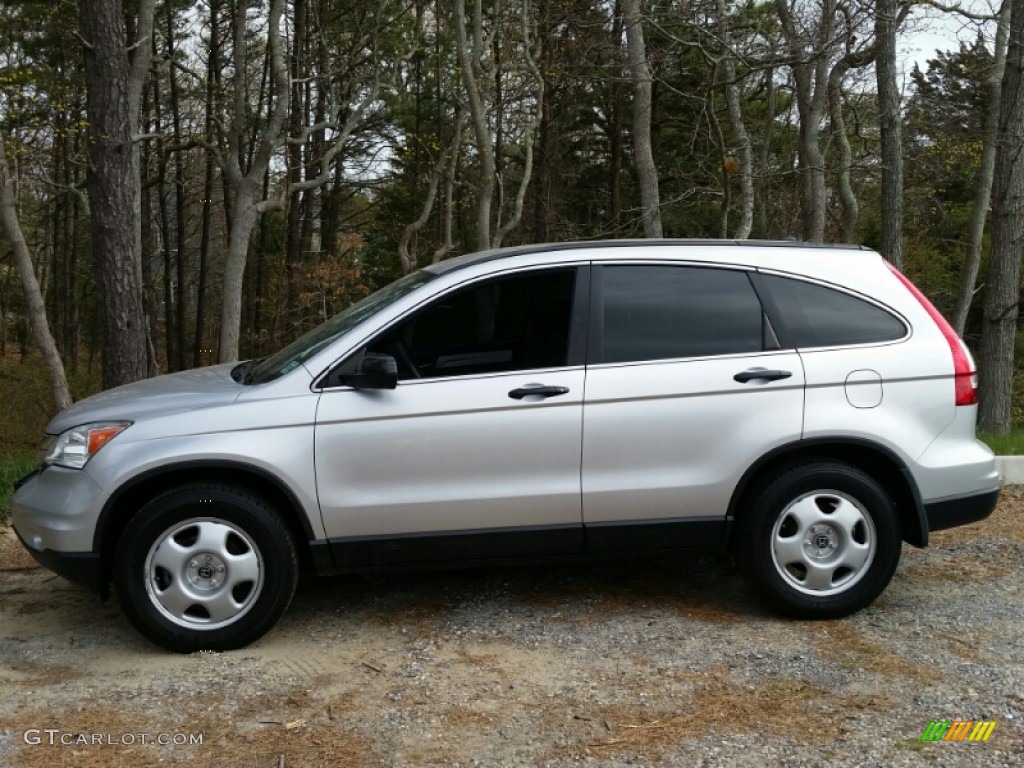 2011 CR-V LX - Alabaster Silver Metallic / Gray photo #5