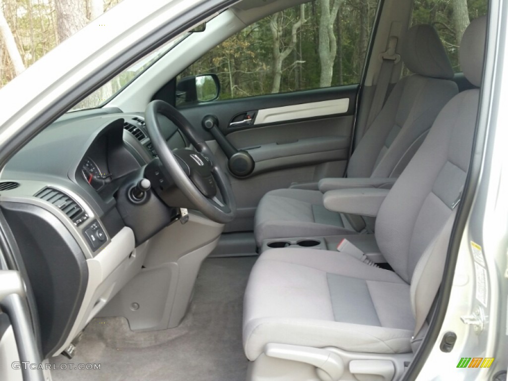 2011 CR-V LX - Alabaster Silver Metallic / Gray photo #15