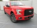 2015 Race Red Ford F150 XLT SuperCrew 4x4  photo #2