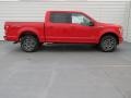 2015 Race Red Ford F150 XLT SuperCrew 4x4  photo #3