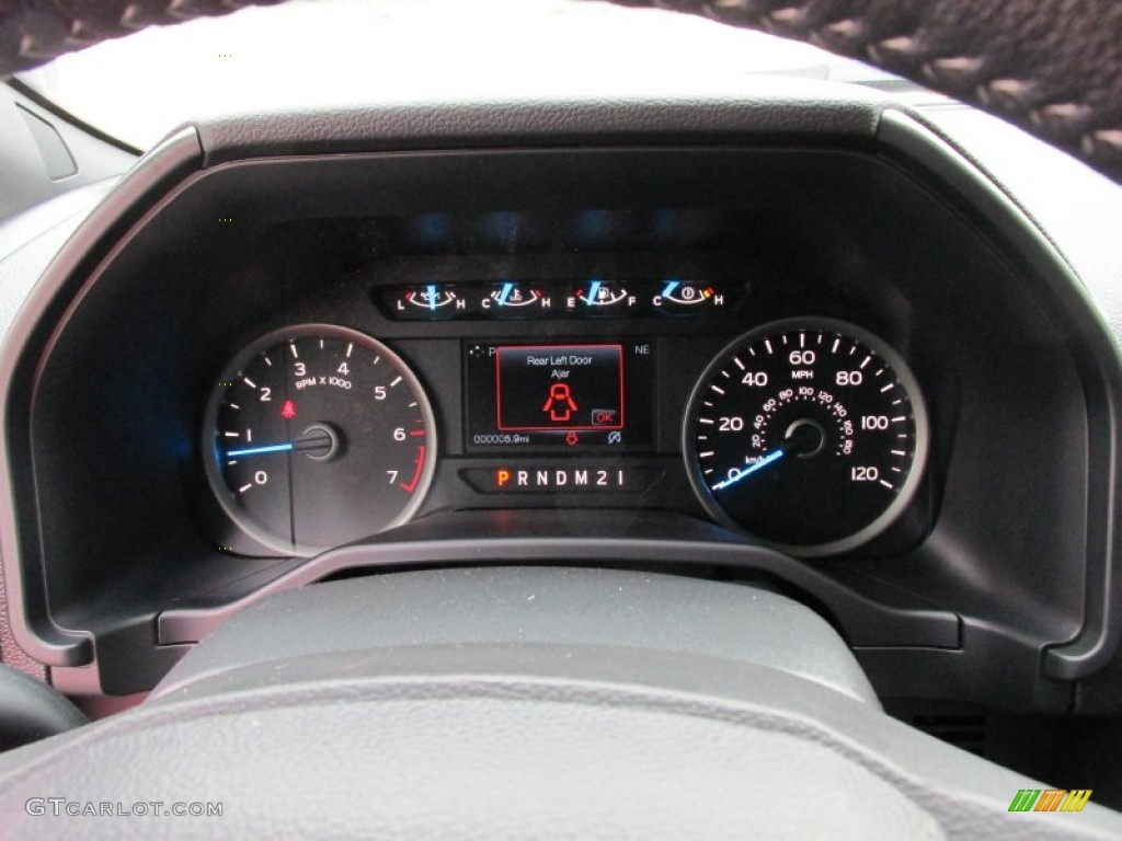 2015 Ford F150 XLT SuperCrew 4x4 Gauges Photo #103604042