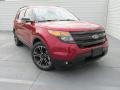 2015 Ruby Red Ford Explorer Sport 4WD  photo #1