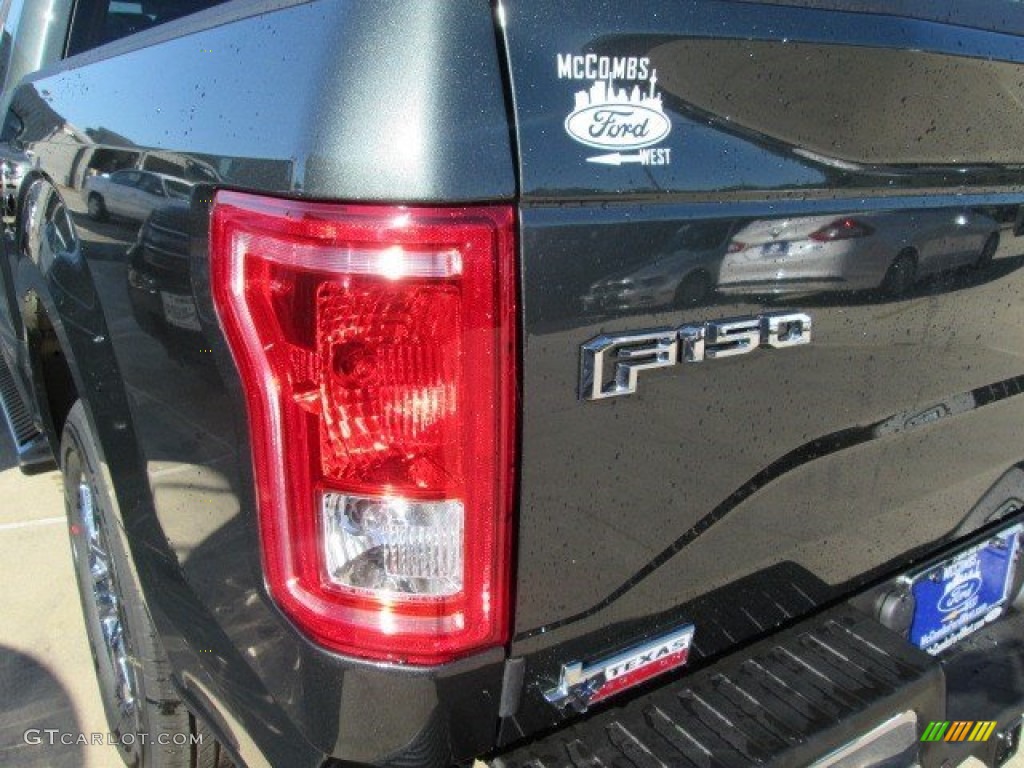 2015 F150 XLT SuperCrew - Guard Metallic / Medium Earth Gray photo #17