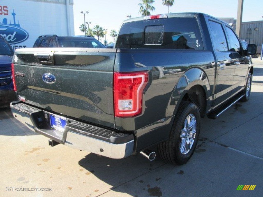 2015 F150 XLT SuperCrew - Guard Metallic / Medium Earth Gray photo #20