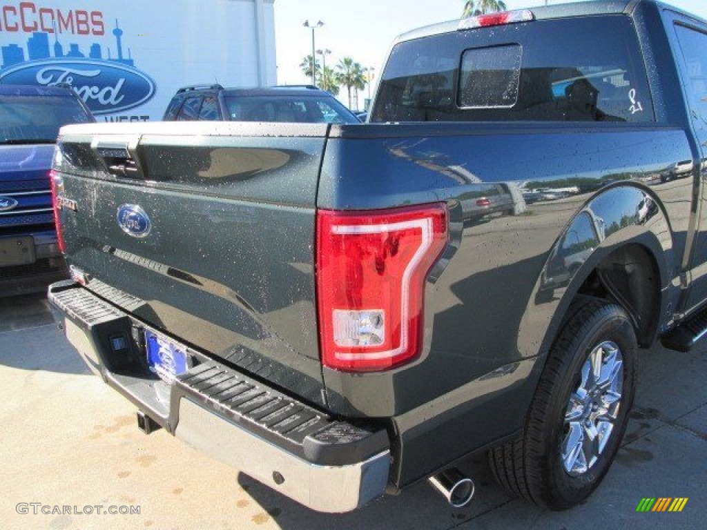 2015 F150 XLT SuperCrew - Guard Metallic / Medium Earth Gray photo #21