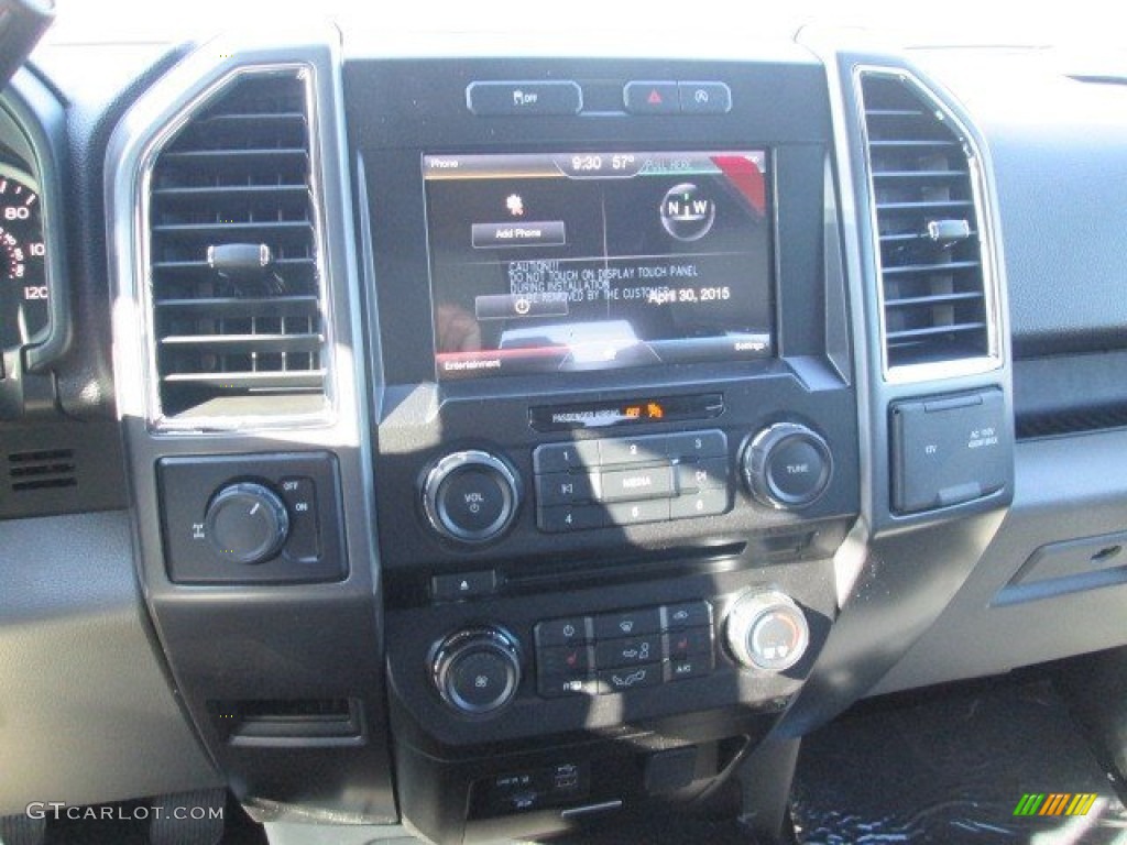 2015 F150 XLT SuperCrew - Guard Metallic / Medium Earth Gray photo #37