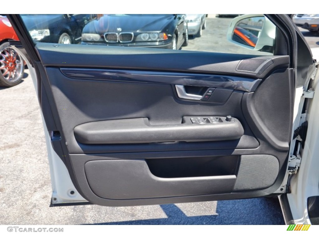 2005 A4 1.8T Sedan - Arctic White / Ebony photo #16