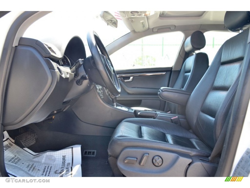 2005 A4 1.8T Sedan - Arctic White / Ebony photo #17
