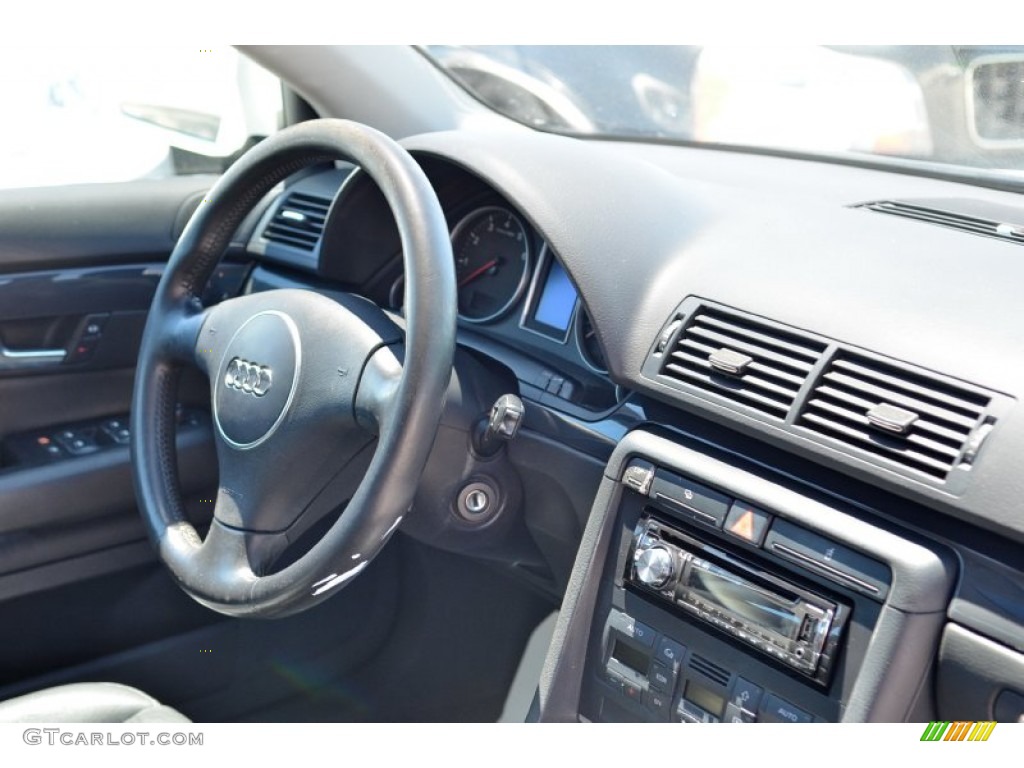 2005 A4 1.8T Sedan - Arctic White / Ebony photo #47