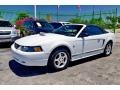 2001 Oxford White Ford Mustang V6 Convertible  photo #4