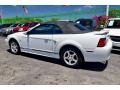 2001 Oxford White Ford Mustang V6 Convertible  photo #7