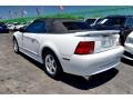 2001 Oxford White Ford Mustang V6 Convertible  photo #8