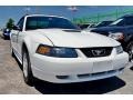 2001 Oxford White Ford Mustang V6 Convertible  photo #27
