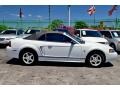 2001 Oxford White Ford Mustang V6 Convertible  photo #30