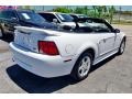 2001 Oxford White Ford Mustang V6 Convertible  photo #47