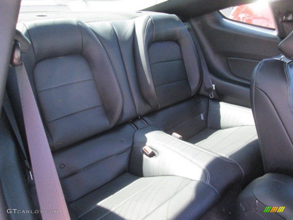2015 Mustang GT Premium Coupe - Guard Metallic / Ebony photo #13