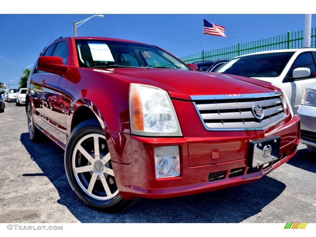 2004 SRX V8 - Red Line / Light Neutral photo #1