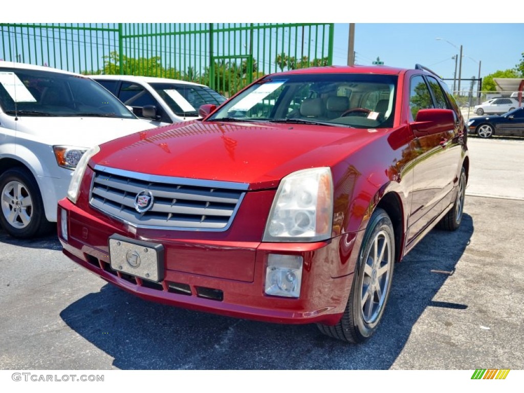 2004 SRX V8 - Red Line / Light Neutral photo #3