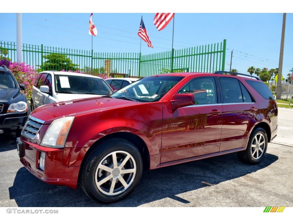 2004 SRX V8 - Red Line / Light Neutral photo #4