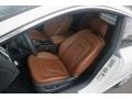 2012 Audi A5 Cinnamon Brown Interior Front Seat Photo