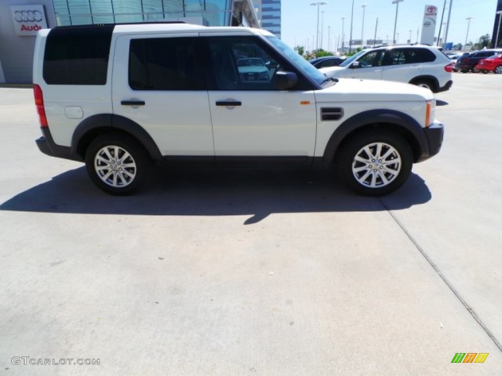 2008 LR3 V8 SE - Alaska White / Ebony Black photo #8