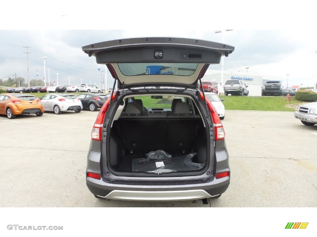 2015 CR-V Touring AWD - Modern Steel Metallic / Gray photo #10