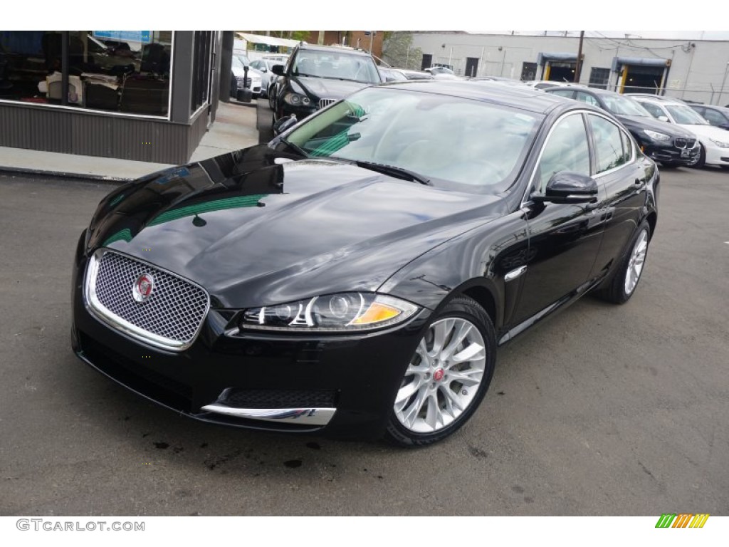 Ebony 2014 Jaguar XF 2.0T Exterior Photo #103613840