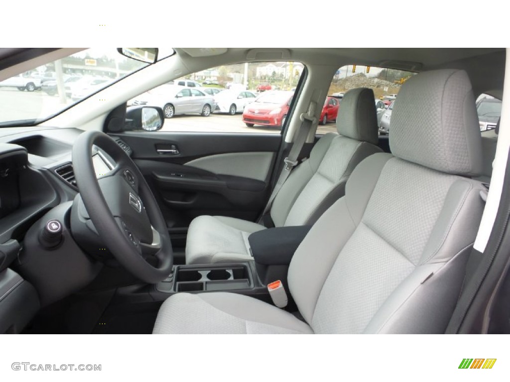 2015 CR-V EX AWD - Modern Steel Metallic / Gray photo #12