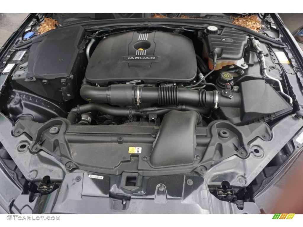 2014 Jaguar XF 2.0T Engine Photos