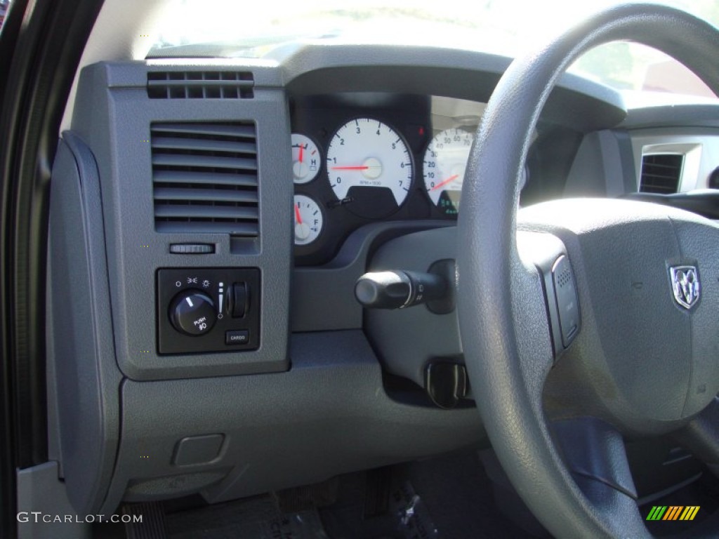 2008 Ram 1500 SLT Quad Cab 4x4 - Mineral Gray Metallic / Medium Slate Gray photo #11