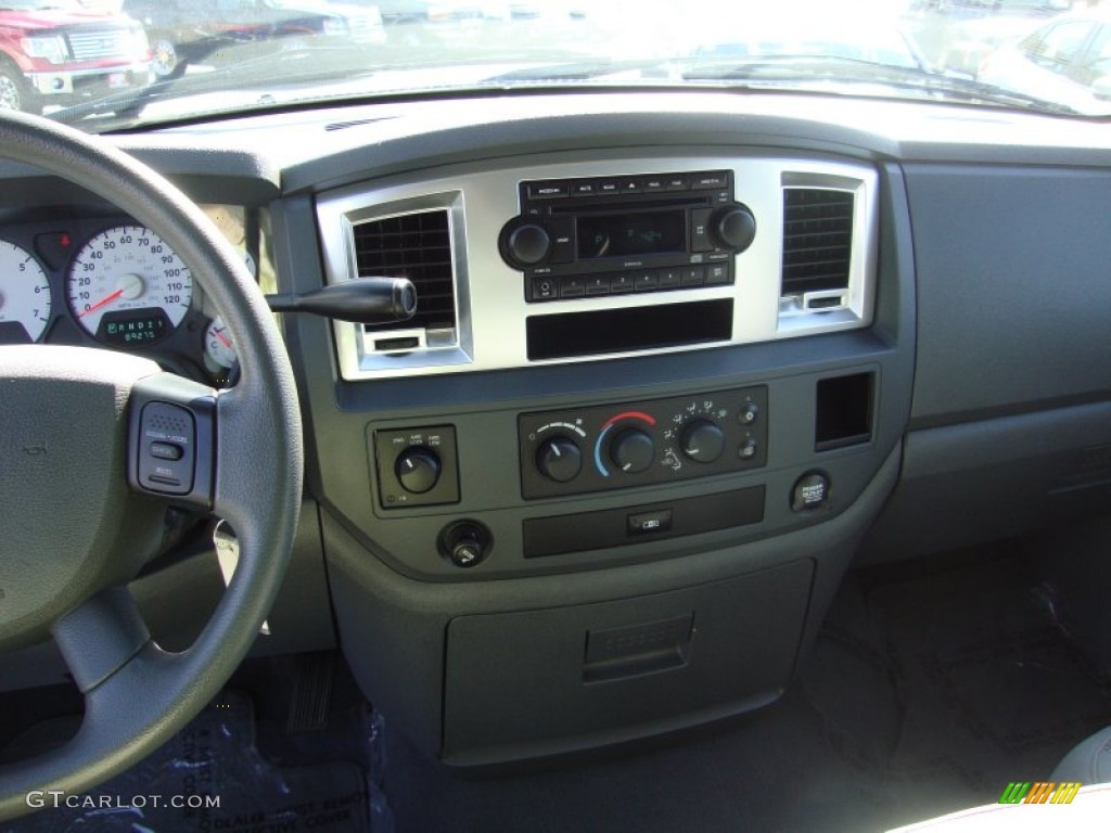 2008 Ram 1500 SLT Quad Cab 4x4 - Mineral Gray Metallic / Medium Slate Gray photo #14