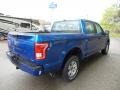 2015 Blue Flame Metallic Ford F150 XLT SuperCrew 4x4  photo #3