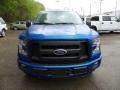 2015 Blue Flame Metallic Ford F150 XLT SuperCrew 4x4  photo #9