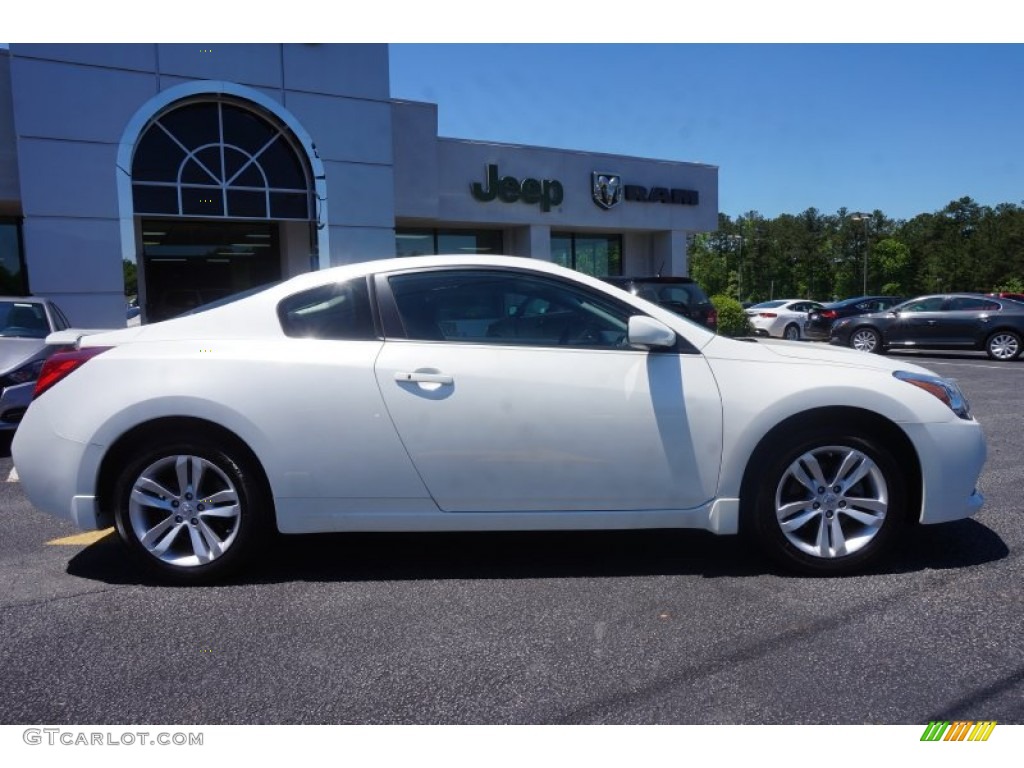 2013 Altima 2.5 S Coupe - Pearl White / Charcoal photo #8