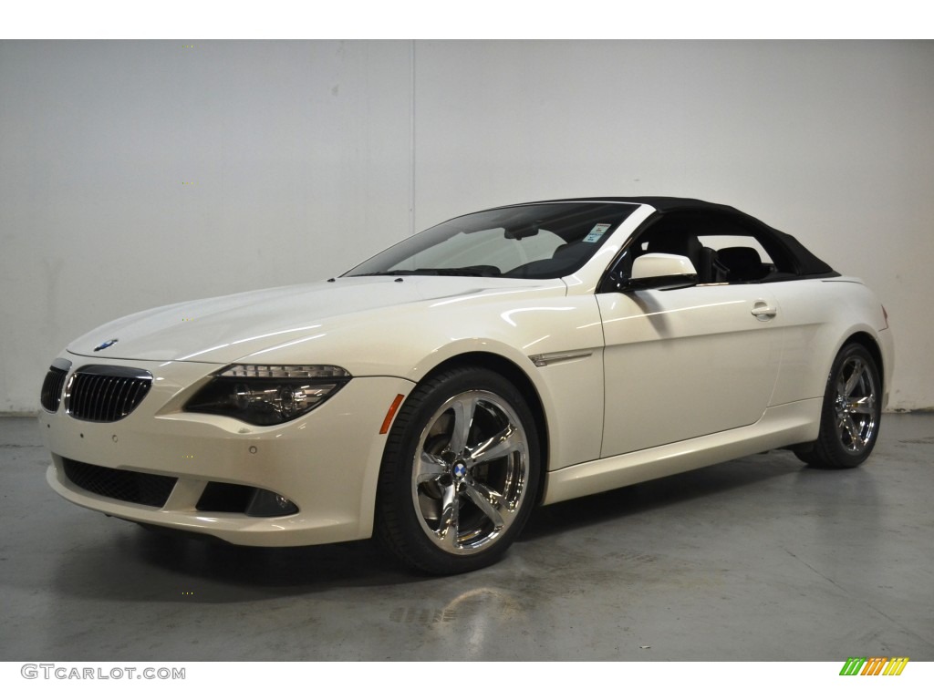 2010 6 Series 650i Convertible - Alpine White / Black photo #10