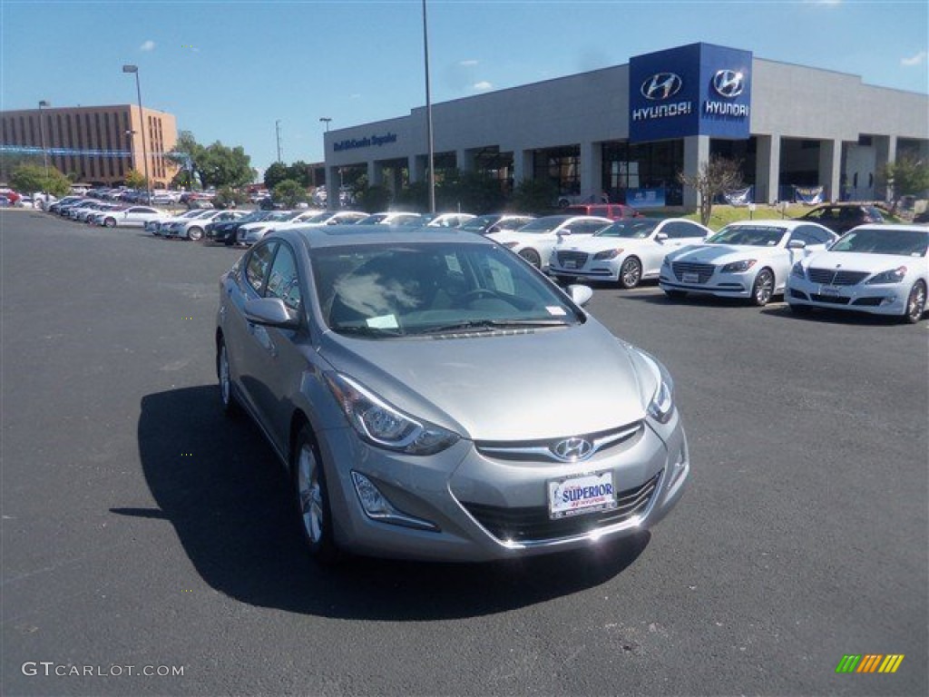 2016 Elantra Value Edition - Titanium Gray / Black photo #1