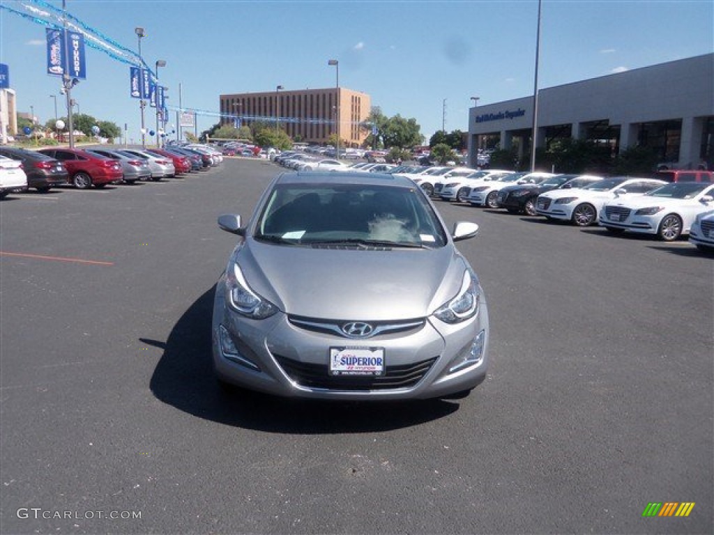 2016 Elantra Value Edition - Titanium Gray / Black photo #2