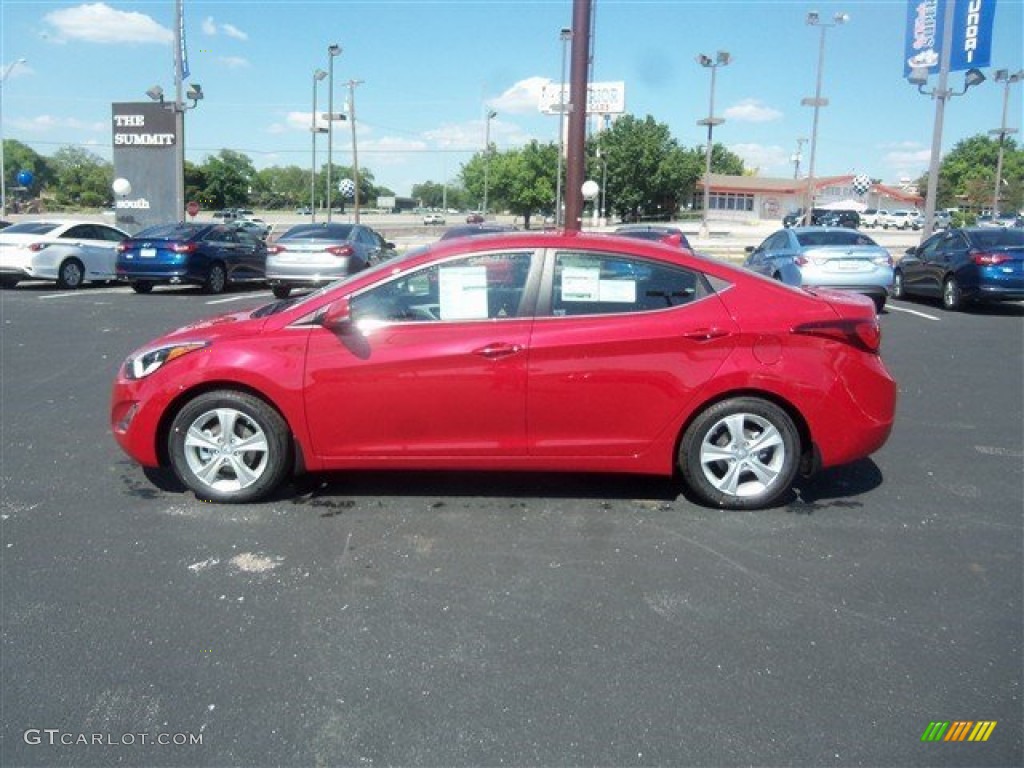Red 2016 Hyundai Elantra Value Edition Exterior Photo #103624196