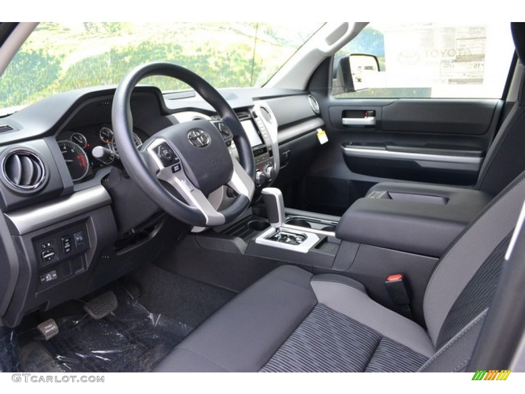 Graphite Interior 2015 Toyota Tundra SR5 Double Cab 4x4 Photo #103625435